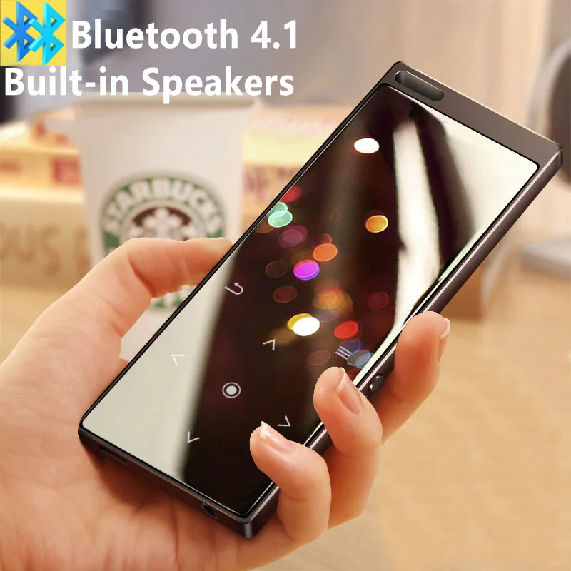 2018 Новое поступление все металлические сенсорная кнопка Hi-Fi Bluetooth MP3 музыкальный
