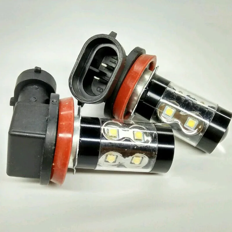 2 шт. Автомобильные светодиодные ламсветильник 10 SMD H8 H11 | Автомобили и мотоциклы