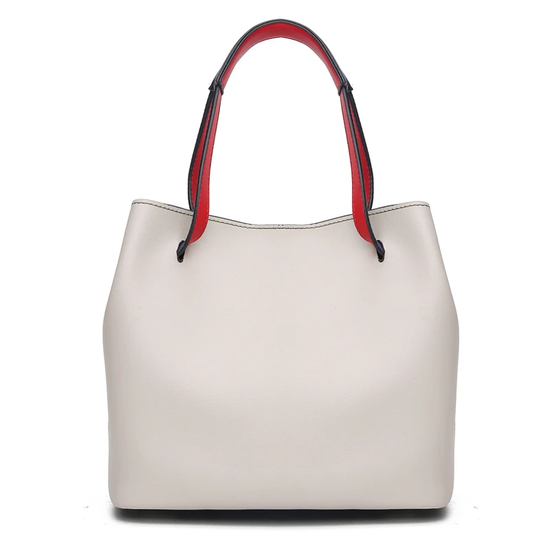 Мода 2017 г. Для женщин сумка мешок Повседневное кожаная Сумки известный бренд