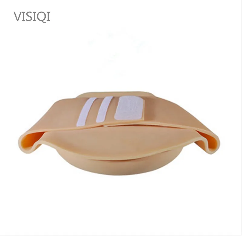 VISIQI top quality touching feel real silicon belly Adjustable size Fake pregnant fake tummy for2-4month |