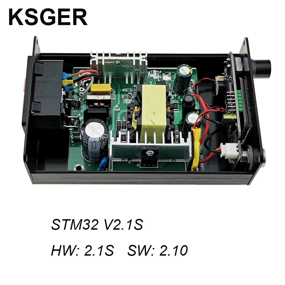 KSGER T12 паяльная станция DIY STM32 V2.1S OLED инструменты для пайки железные наконечники из