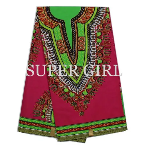 Африканской Печати на Ткани Хлопчатобумажные реальный Воск 100% хлопок для Женщин