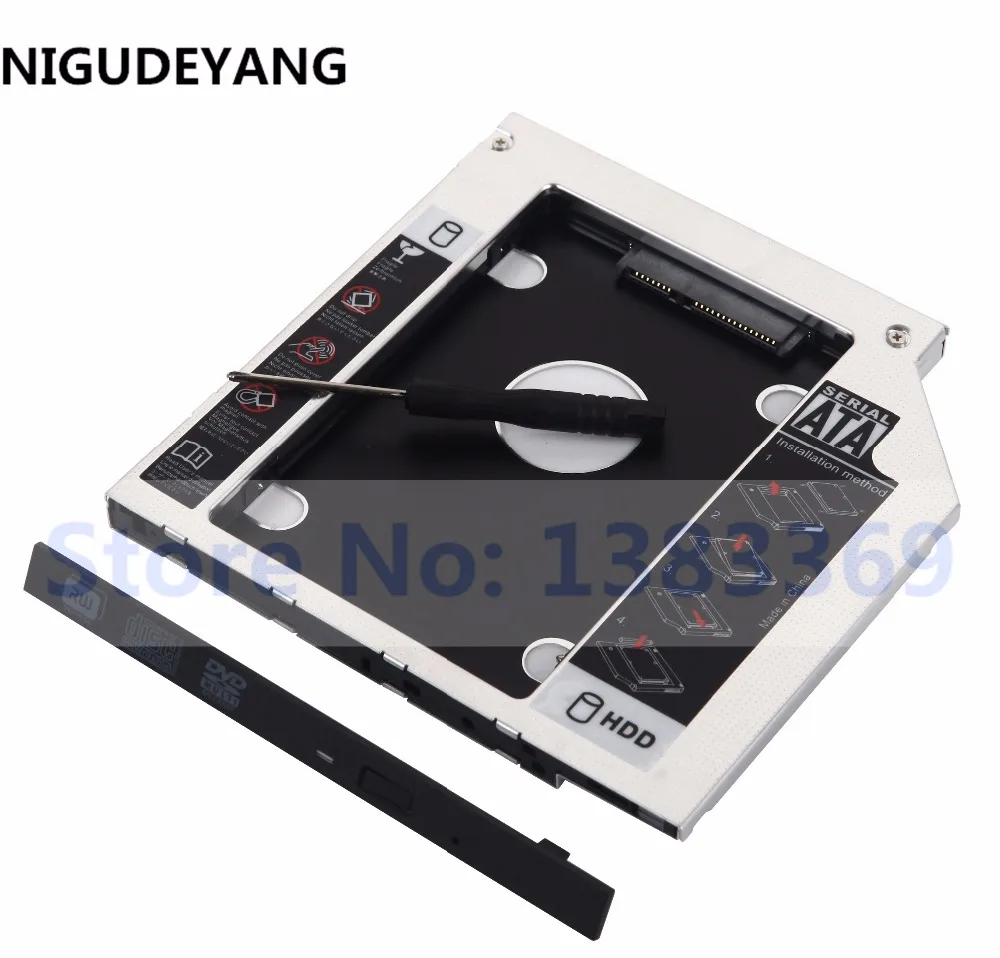 NIGUDEYANG 2nd жесткий диск HDD SSD рамка Caddy адаптер для Dell Insipiron 14 3421 15 3541 3542 3543 3545 3552 3567 3576 |
