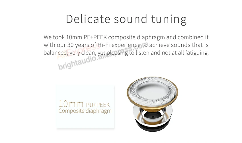SHANLING ME100 10 мм PE PEEK динамический Hi-Res Hi-Fi наушники-вкладыши монитор полностью алюминиевая конструкция с OFC кабель MMCX разъем