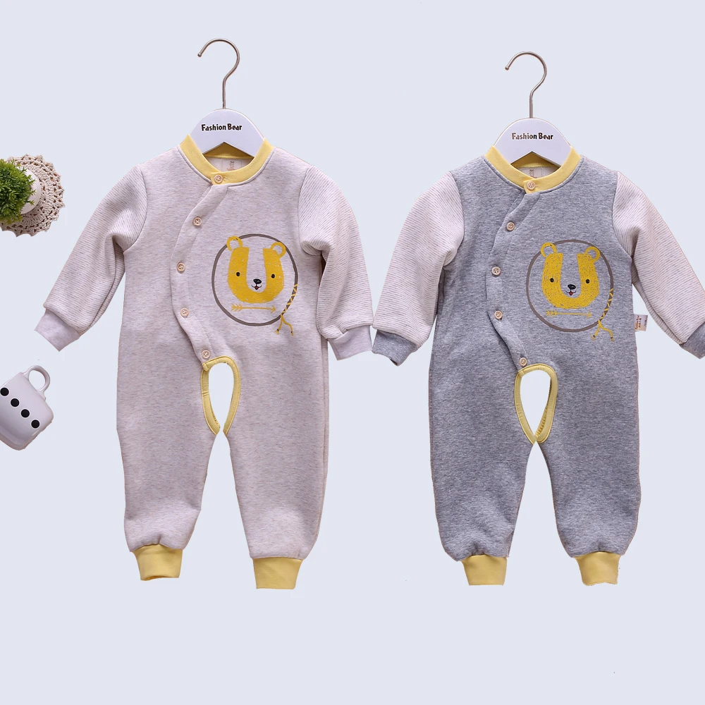 Newborn Cotton Cartoon Cute Animals Baby Rompers Long Sleeve Soft Colorful Toddler Carters Boy Girl Clothes Kids Jumpsuit | Детская