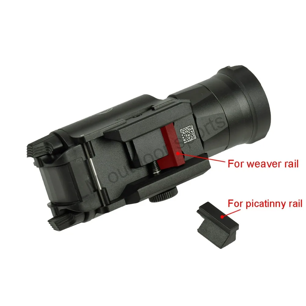 1000 люмен XH35 светильник для оружия сверхвысокий двойной выход Белый светодиодный