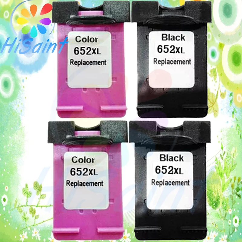 Hisaint для HP 652 XL чернильные картриджи DeskJet Ink advantage 1115 2135 3635 1118 2138 3636 3638|hp ink for printer|ink