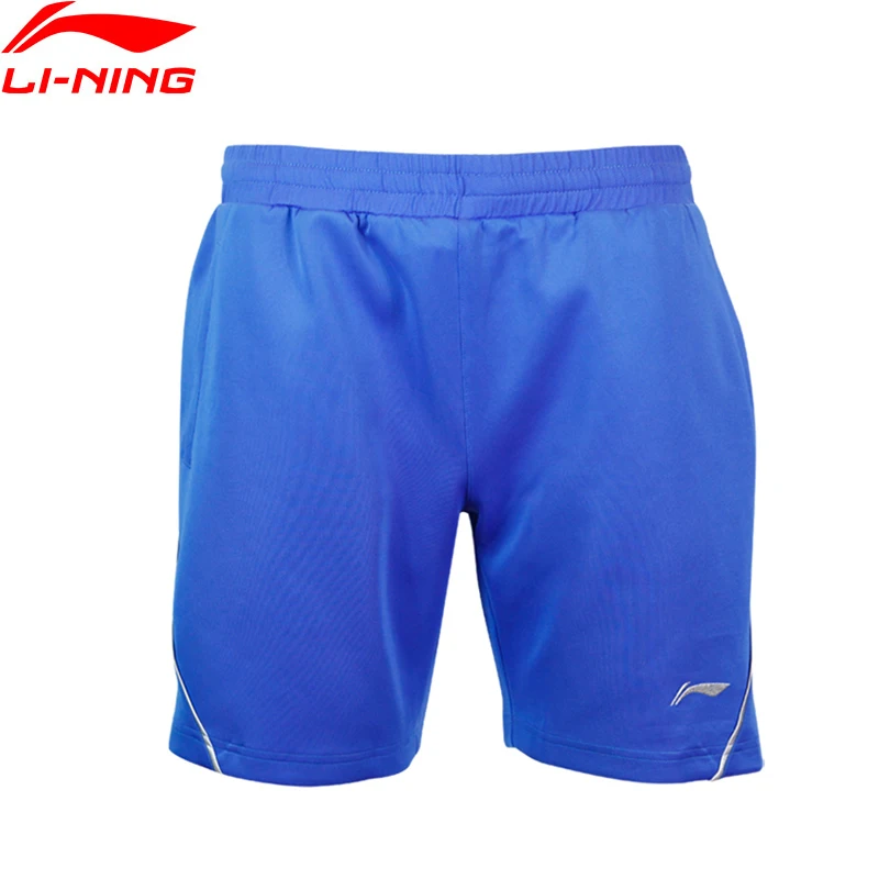Li Ning мужские шорты для бадминтона быстросохнущие спортивные фитнеса AAPK287 MTS2005|shorts