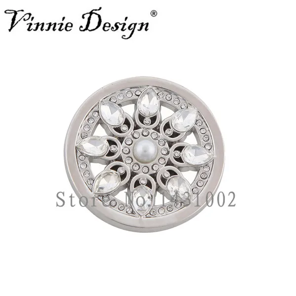 Винни Дизайн Ювелирные изделия 33 мм цвет розового золота вечная звезда монета