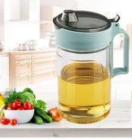 kitchen glass oil pot multipurpose cooking olive oil glass bottle leakproof soy sauce vinegar batcher can pot kitchen utensil