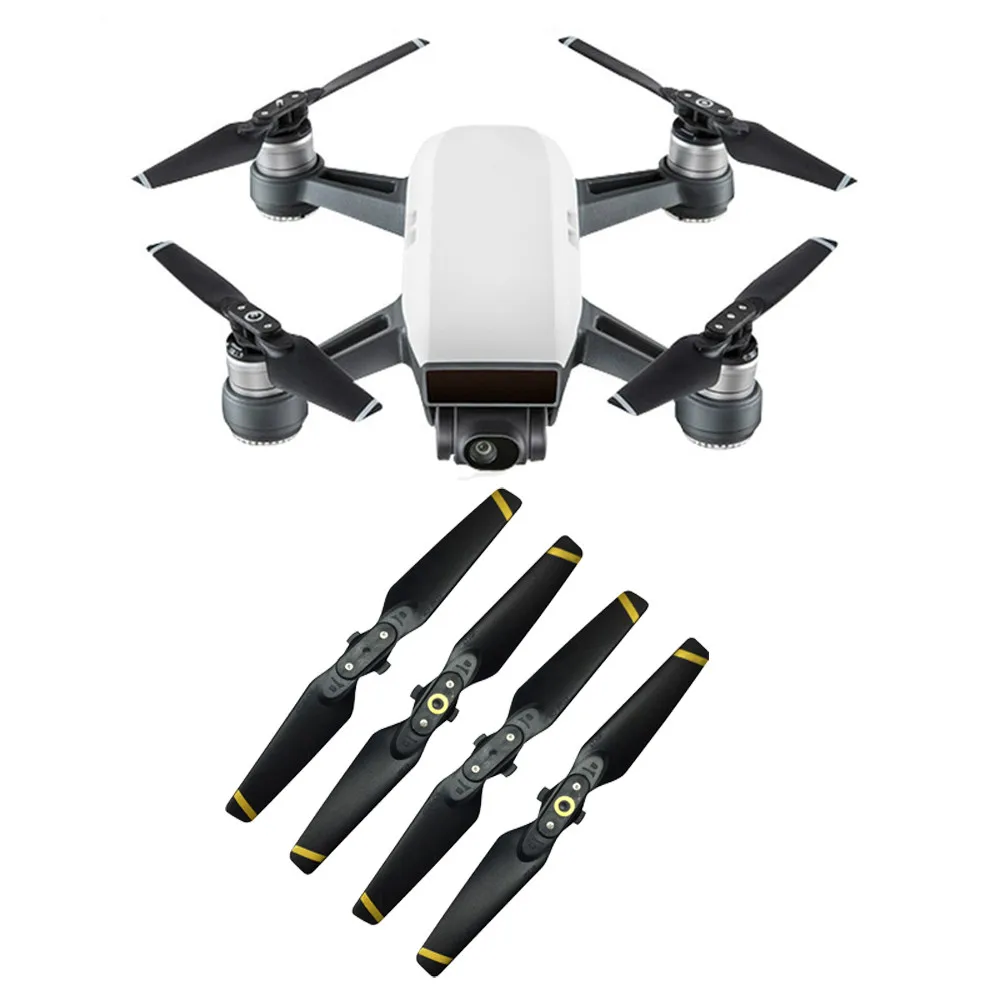 2 пары быстросъемных складных винтов лопасть пропеллера для дрона DJI Spark FPV