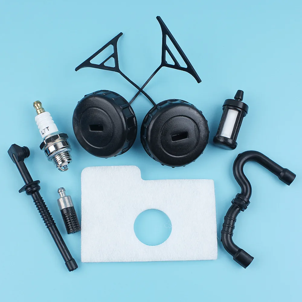 

Fuel Gas Cap Oil Fuel Filter Line Spark Plug For Stihl MS180 MS170 017 018 Chainsaw Replacement Spare Parts