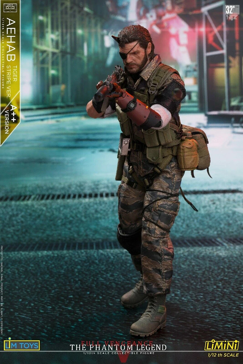LIM TOYS 1/12 Ismael голова лепить и тело и оружие модели набор LIMINI AEHAB игрушки