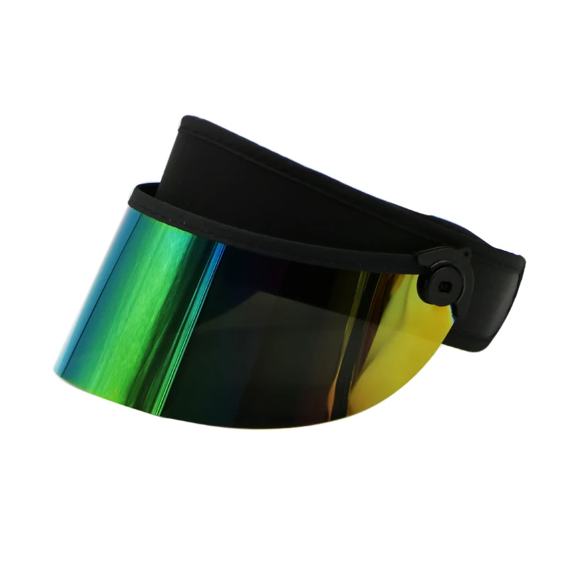 Новая летняя унисекс прозрачный пластик ПВХ шляпа с пустым верхом Лазерная