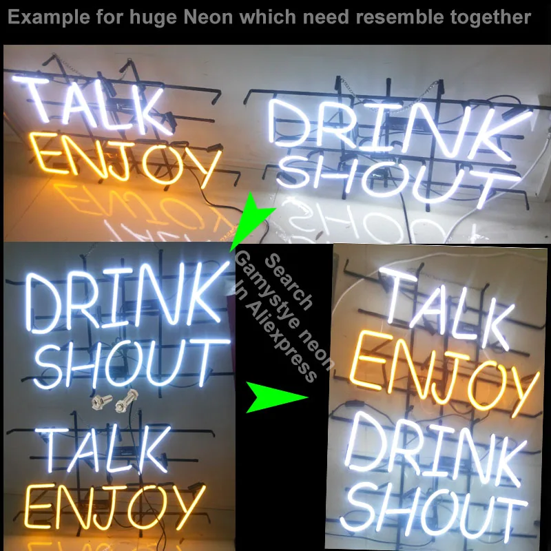 

Neon Sign for Always Happy Hour Palm Tree neon bulb Sign Neon lights Sign glass Tube Iconic Bulbs Bright lamp WITH Custom LOGO