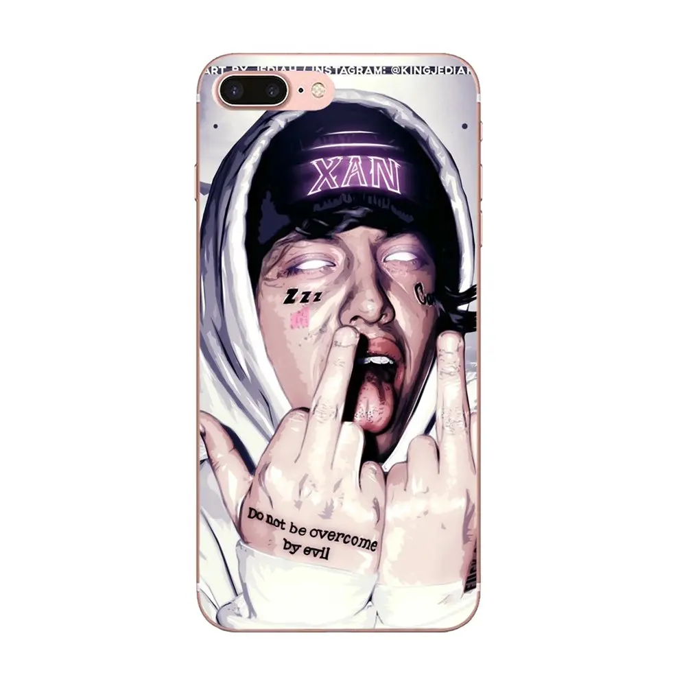 Низкая банда Lil Xan Xanarchy уникальный дизайн TPU милая кожа для Xiaomi Note 3 4 Mi3 Mi4 Mi4C Mi4i Mi5 Mi 5S