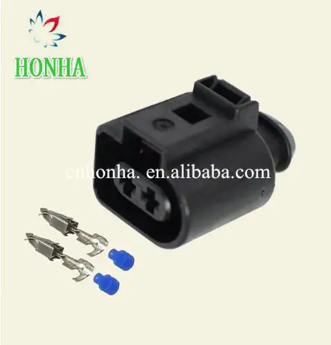 Free shipping 2 pcs automotive wiring harness connector 1J0973722 electrical plug 1J0 973 722 | Автомобили и мотоциклы