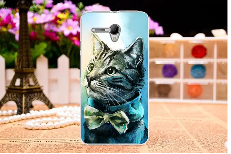 Чехол для Alcatel 5025 жесткий чехол с 14 цветными рисунками One Touch Pop 3 5 &quot5025D бесплатная