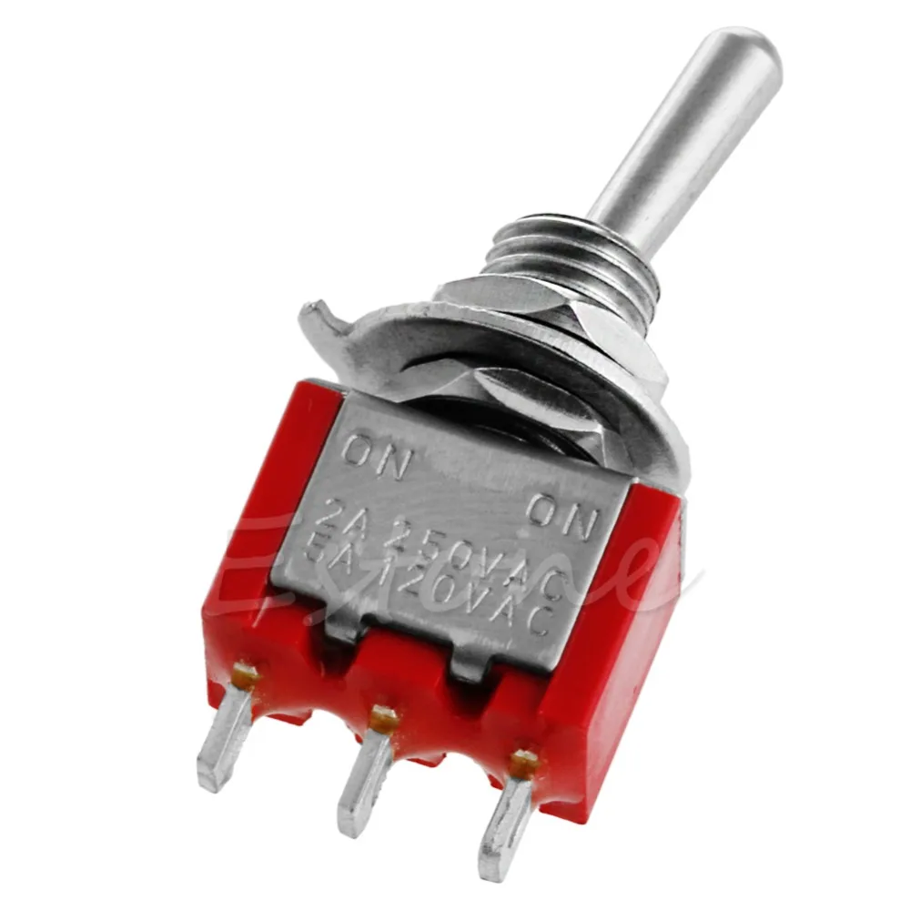 1 шт. SPDT переключатель 3 фута контакта 2A/5A On/On миниатюрный практичный|pin pin|pin switchpin 5 |