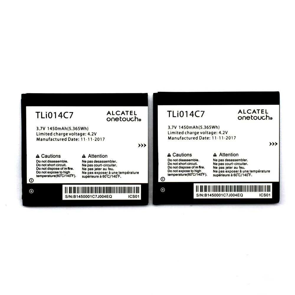 Новый аккумулятор 1450mAh TLi014C7 для Alcatel OneTouch Pixi First 4024D 4 0 &quotмобильного телефона +