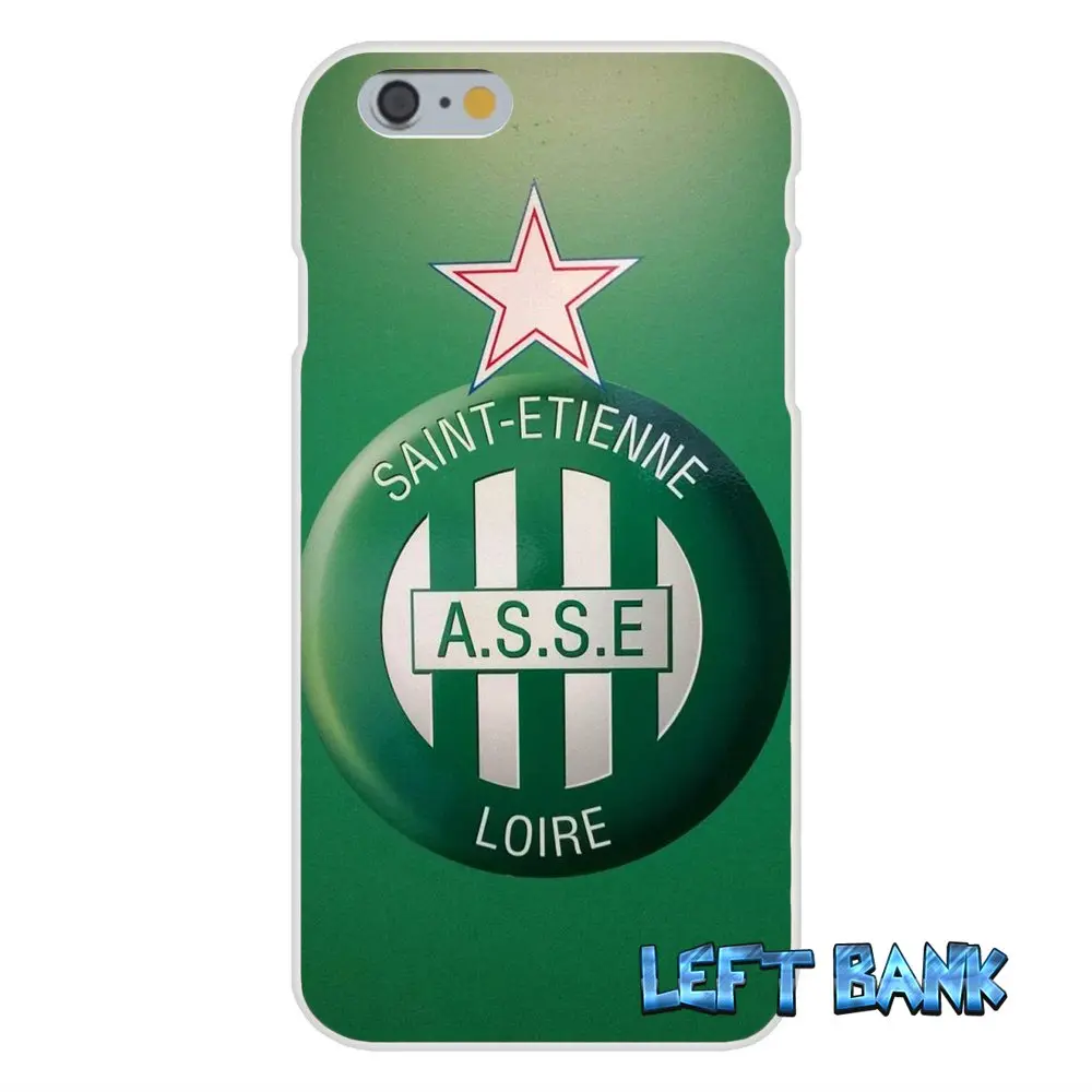 For Samsung Galaxy Note 3 4 5 S4 S5 MINI S6 S7 edge ASSE Saint Etienne Loire Logo Soft Silicone TPU Transparent Cover Case | Мобильные