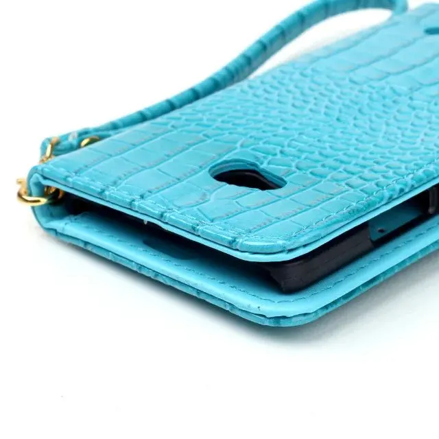 Роскошный Кошелек Case Для Microsoft Nokia Lumia 550 N550 Чехол Крокодил Кожаный Ремешок