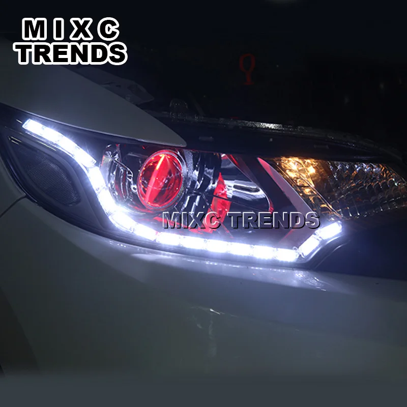 MIXC тренды 2 шт. гибкий переключатель для автомобиля плавный Янтарный сигнал