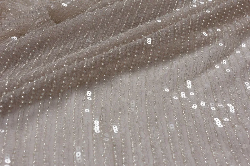 Gray La Belleza, новинка, серое простое платье, светильник, розовый бисер, кружевная ткань, бисер с блестками, свадебное платье, кружевная ткань, 1 ярд - Цвет: Gray