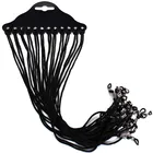 Шнурок для очков, Нейлоновый, черный, 12 шт.