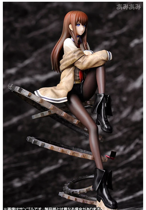 Аниме 9 &quotSteins Gate Makise Kurisu 1/8 весы ПВХ фигурка Коллекционная модель игрушки