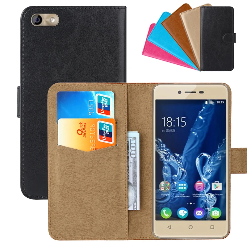 

Luxury Wallet Case For BQ BQ-5058 Strike Power Easy PU Leather Retro Flip Cover Magnetic Fashion Cases Strap