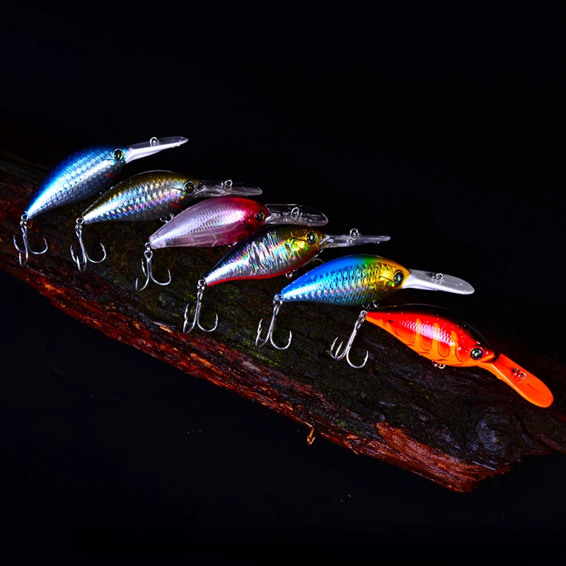 1 шт. Topwater Crankbait 10 см 16 г жир fWobbler Isca искусственная жесткая приманка окунь пластиковые рыболовные снасти на пескаря