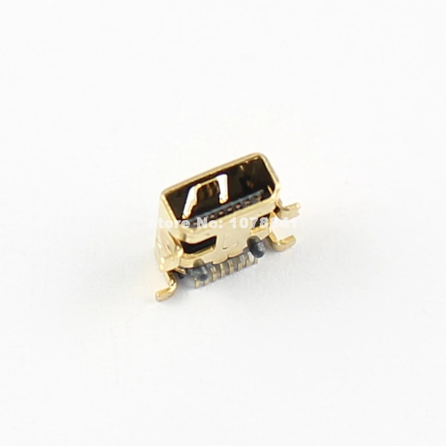 20 штук позолоченный штекер Mini-USB 8 Pin гнездовой разъем SMT | Обустройство дома