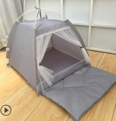 

Summer portable foldable pet tent playpen outdoor Indoor tent for cat small dog puppy tents cats nest toy house