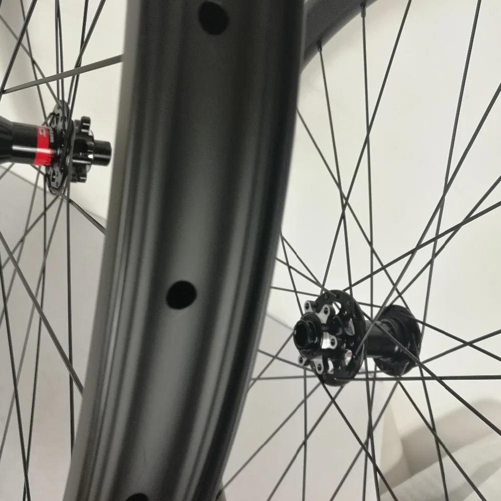 Колеса для горного велосипеда 29er 27,5 er плюс широкие Углеродные MTB колеса 40 мм ширина 650B NOVATEC 771/772 ступица углеродная колесная