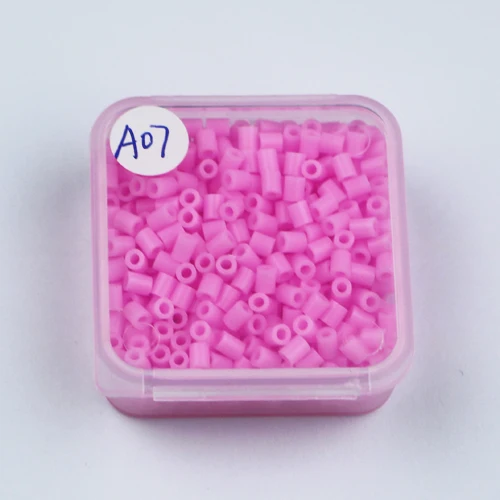 2.6mm 500 Pcs in box Mini Hama Beads 84 colors can choos Available Quality Guarantee perler PUPUKOU Beads Activity Fuse Bea - Цвет: A07