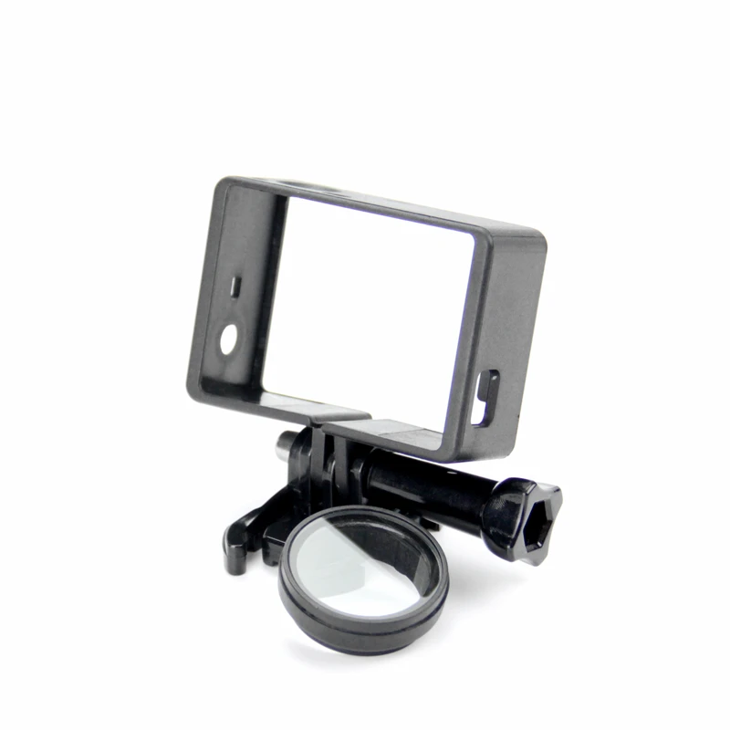 SnowHu Anti-exposed lens frame Protective Lens Cover +Standard Frame for Gopro Hero 4 3+ Case Protector Mount LD01 | Электроника