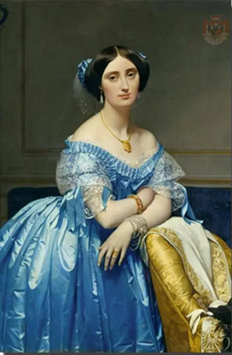 Многоцветный Jean Auguste Dominique Ingres картины маслом принты на холсте всемирно известная картина Реплика красивая девушка настенные картины для декора - Цвет: Многоцветный