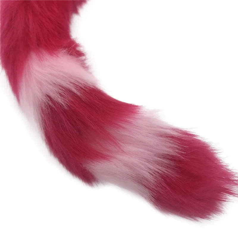 Stainless Steel Anal Sex Toys Faux Fox Tail Plug Sexy Romance Adult Games Butt for Woman Men H8-197G | Красота и здоровье