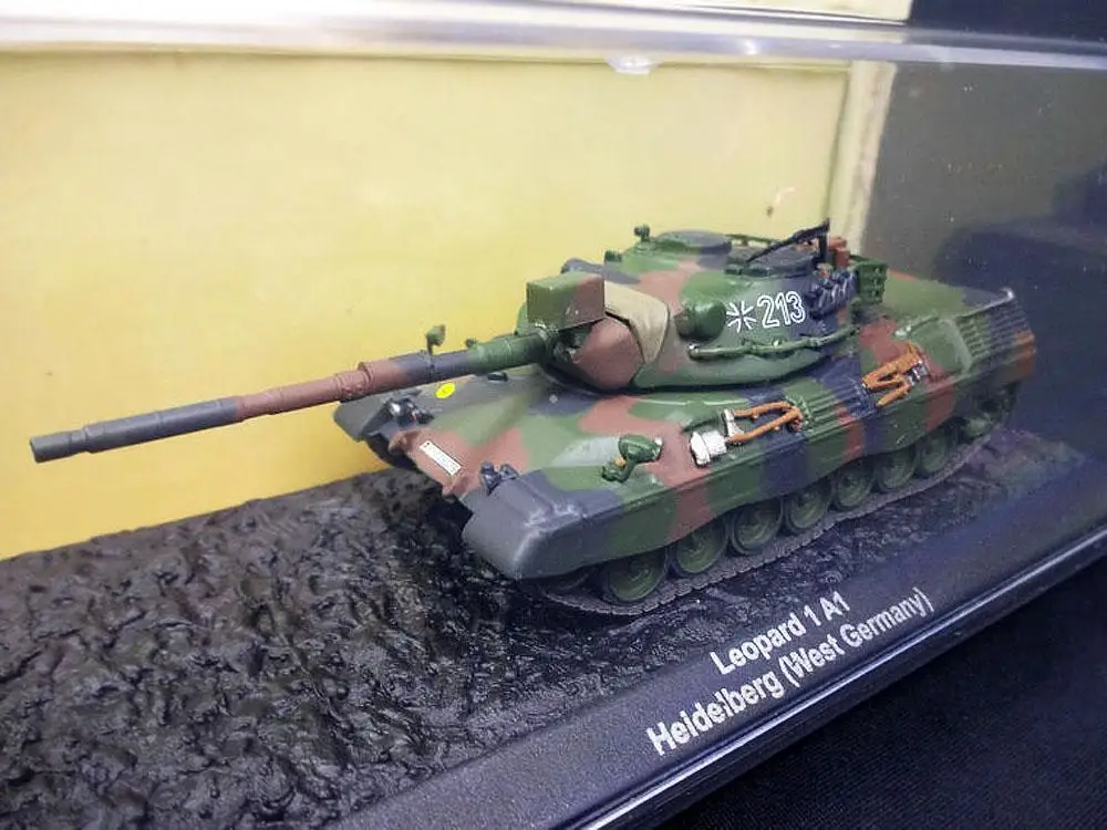Leopard 1A1 Heidelberg Западная Германия 1/72 литье под давлением модель готовой Танк IXO| |