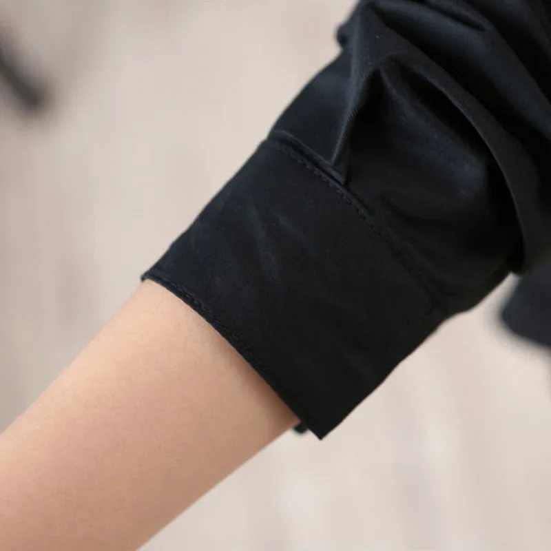 2018 Новое поступление весенние однотонные рубашки с длинными рукавами для