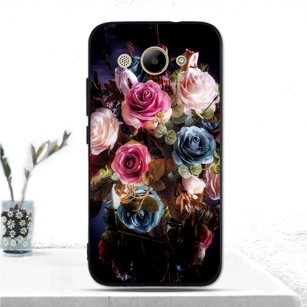 Чехол для телефона Huawei Y3 2017 Y5 Llite мягкий силиконовый чехол из ТПУ роскошная задняя