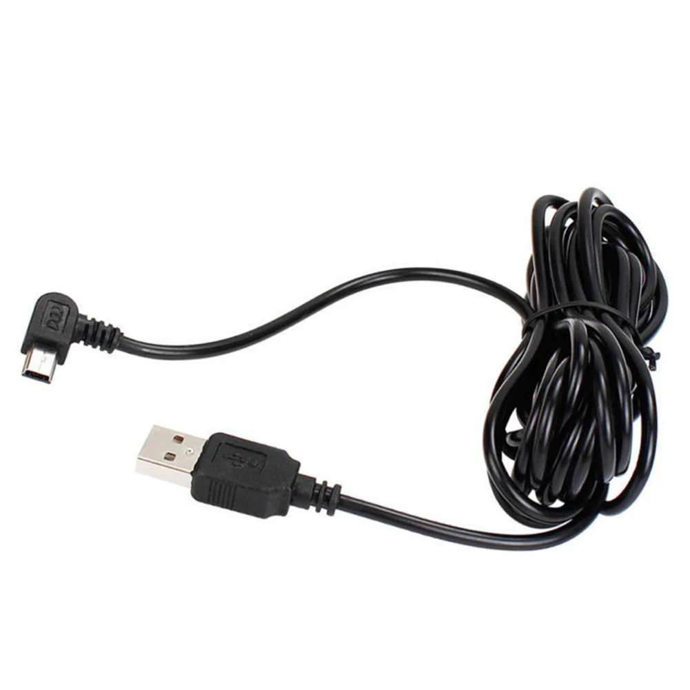 Мини Переходник USB для зарядки в машине с кабелем 3 5 м автомобиля DVR