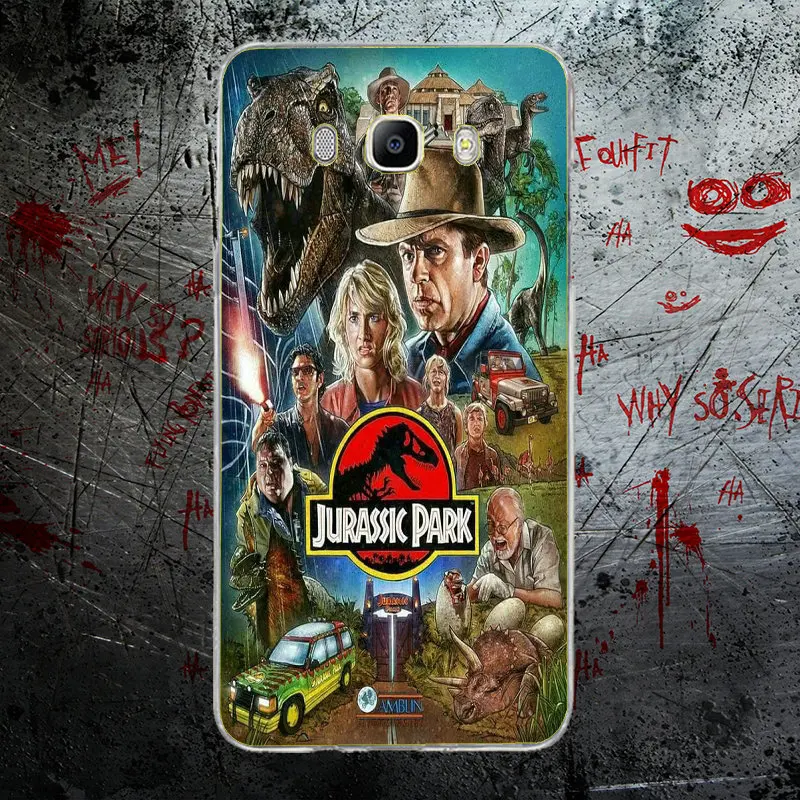 Парк Юрского периода Динозавр мир для Samsung Galaxy A3 A5 A7 J1 J2 J3 J5 J7 2016 2017 Coque Shell мягкий TPU