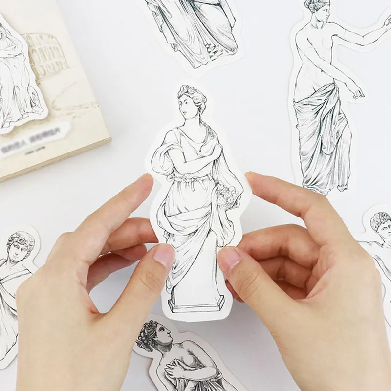 30 шт./партия скульптура Ренессанса гетероморфизм открытка поздравление с днем