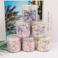 new 60gpack box packing sequin mix macaroon color diy sequins for craft cekiny nail paillettes home decor filler