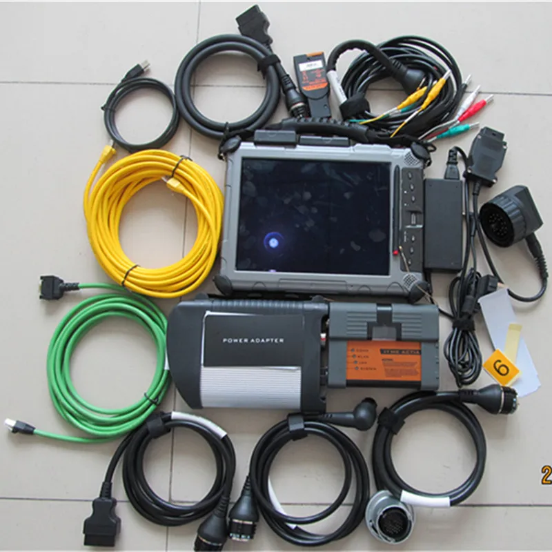 MB Star c4 sd connect + новейший ICOM a2 для BMW 2in1 Мини SSD программное обеспечение IX104 сенсорный