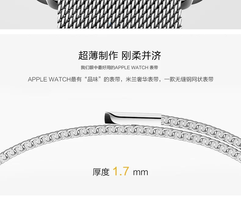 Миланская петля браслет из нержавеющей стали для Apple Watch ремешки для Fitbit ionic alta blaze заряд стальные полосы для samsung S2 S3