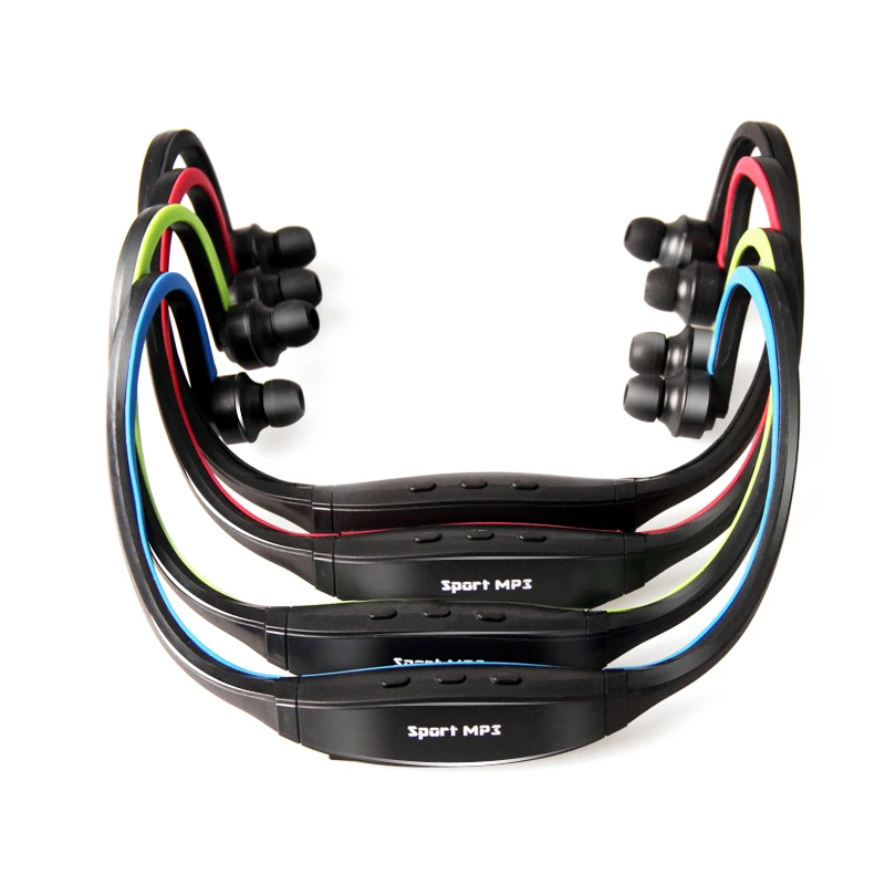 Спортивный MP3 плеер портативные наушники музыкальные для бега гарнитура с TF