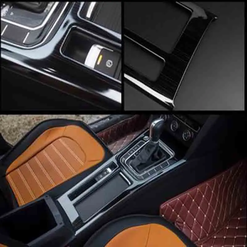 Автомобильная Шестерня из нержавеющей стали блестящий чехол украшение панели